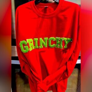 Grinchy crewneck sweatshirt